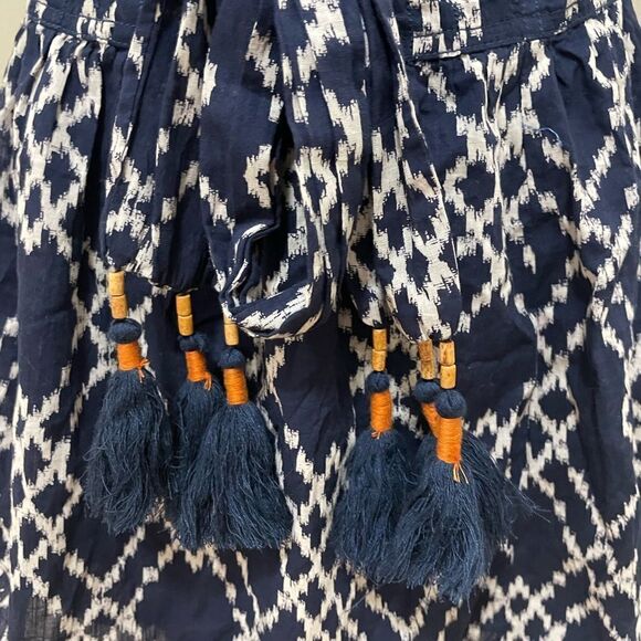 NWT Anthropologie Rimbaud Tie Waist Mini NWT
Skirt in Blue Motif Size M - Picture 7 of 11